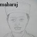 ajmal maharaj - portrait young peersaab. - Drawings